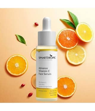 Smartdrops Face Serum Vitamin C Daily Care For All Skin Type ( Pack of 1 )