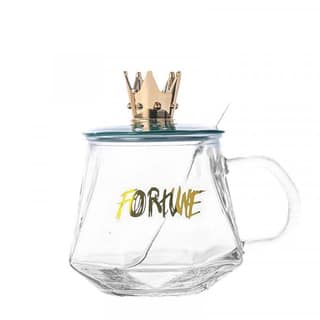 Wholesale Item - CROWN SHAPE COFFEE MUG WITH HANDLE - MOQ 19 Pieces