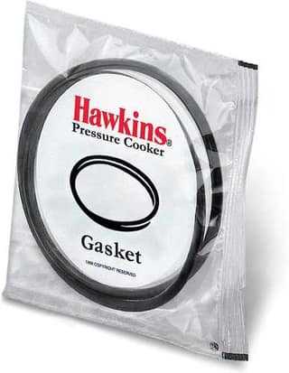 Hawkins Aluminium Gasket For 2 Litre To 3 Litre, 4 Litre Tall Hawkins Pressure Cookers Miss Mary 3.5 Litre Pressure Cookers All Contura 4 Litre Pressure Cookers (A1009), 4 Liter,Black, Set Of 2