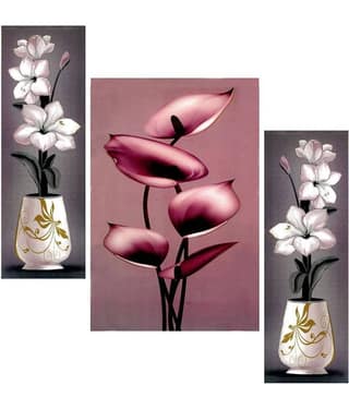 Saf Floral Painting Without Frame