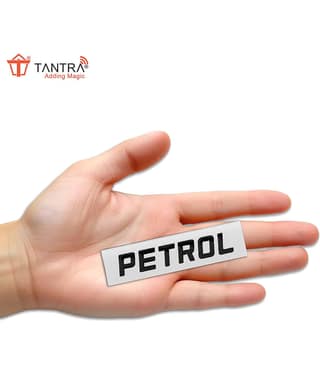 Tantra 3D Logo In Car Sticker