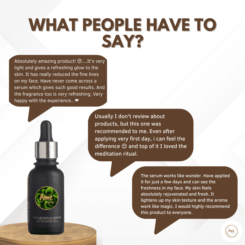 Ame Organic™ | Serum | Cell Renewal Serum | 30ml view 6