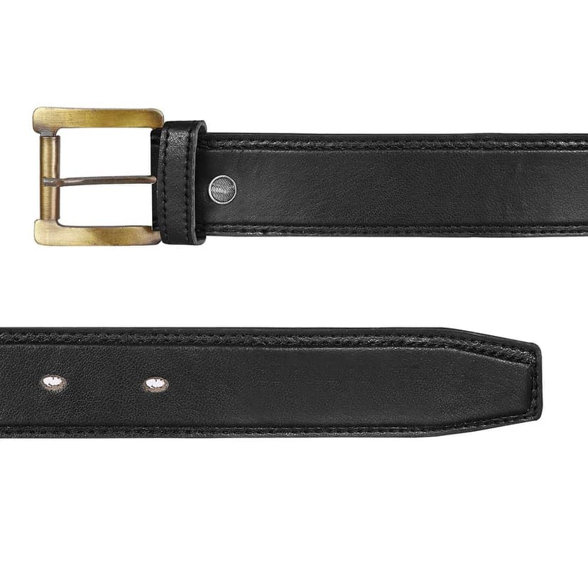 Black Formal/casual PU Leather Belt For Men BT17-BKL05 view 3