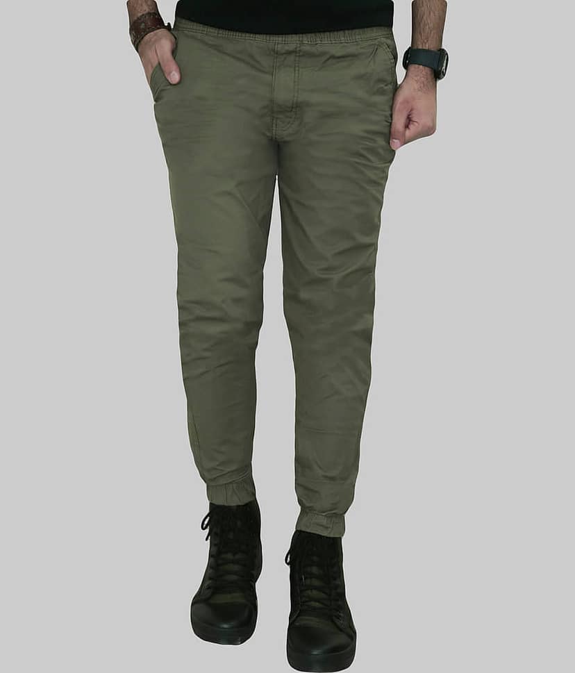 WARBURG Regular Flat Men's Joggers - Dark Green ( Pack of 1 )