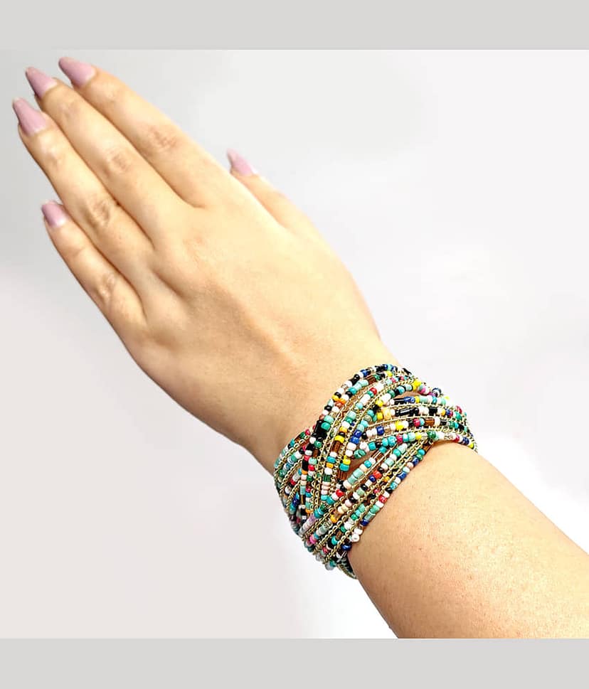 DAIVYA WELLNESS - Multicolor Bracelet ( Pack of 1 ) view 2