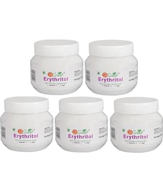 So Sweet Erythritol 100% Natural Sweetener 1000gm for Diabetes - Sugar free (PO5) (200gm Each)