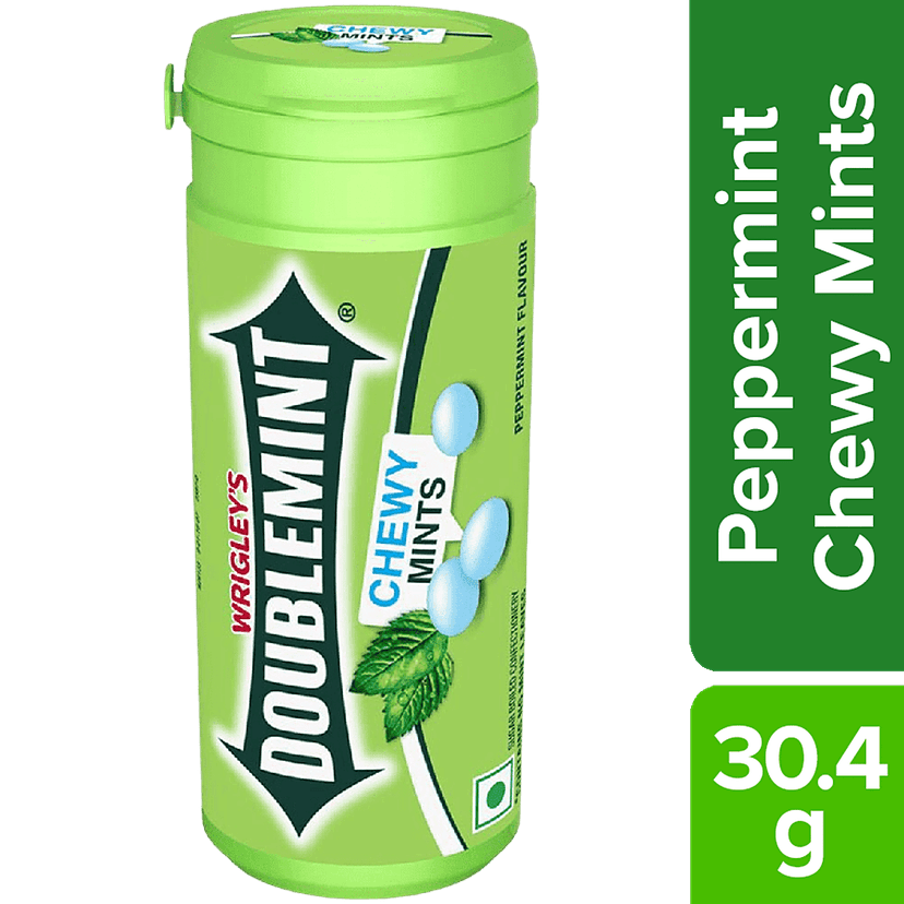 Doublemint Peppermint Chewy Mints, 30.4 G Tube