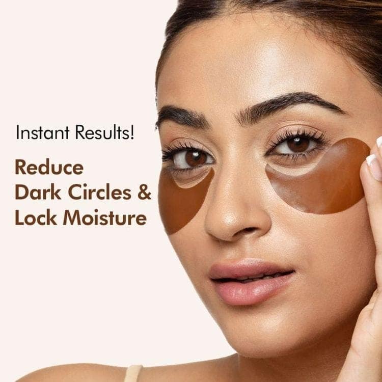 MCaffeine Coffee Hydrogel Under Eye Patches for Dark Circles with Hyaluronic Acid - 30 Pairs (30 Pair) view 2