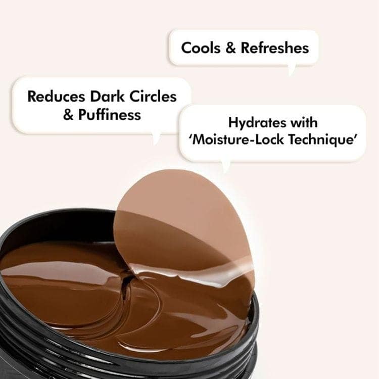 MCaffeine Coffee Hydrogel Under Eye Patches for Dark Circles with Hyaluronic Acid - 30 Pairs (30 Pair) view 4