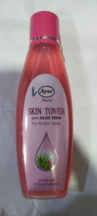 Ayur Herbals Skin toner With aloe vera For all skin types