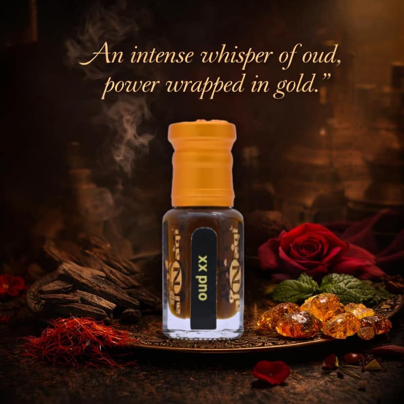 alNaqi Oud XX 6ml - Indian Night Jasmine, Alcohol Free Best RoseOud Perfume, Long Lasting Jasmine Sandalwood Perfume, Premium Floral-Oud-Ittar view 4