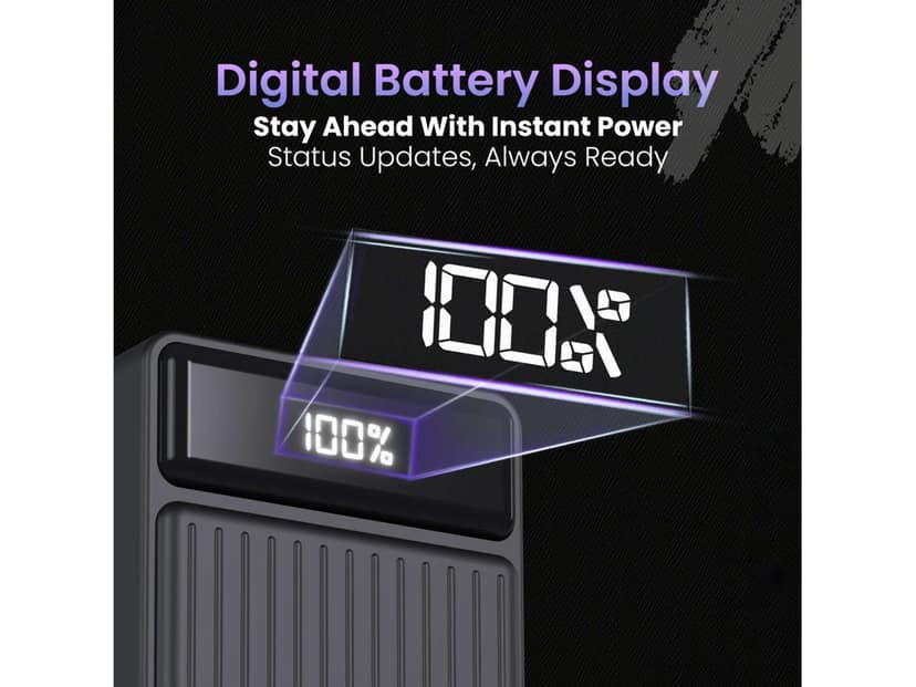 Portronics Luxcell B 20K 22.5 Watt High-Speed Charging, LED Battery Indicator, Type C port ,Made in India view 4