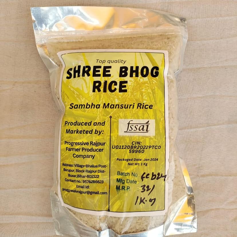 Sambha Mansoori Rice 1 Kg view 2