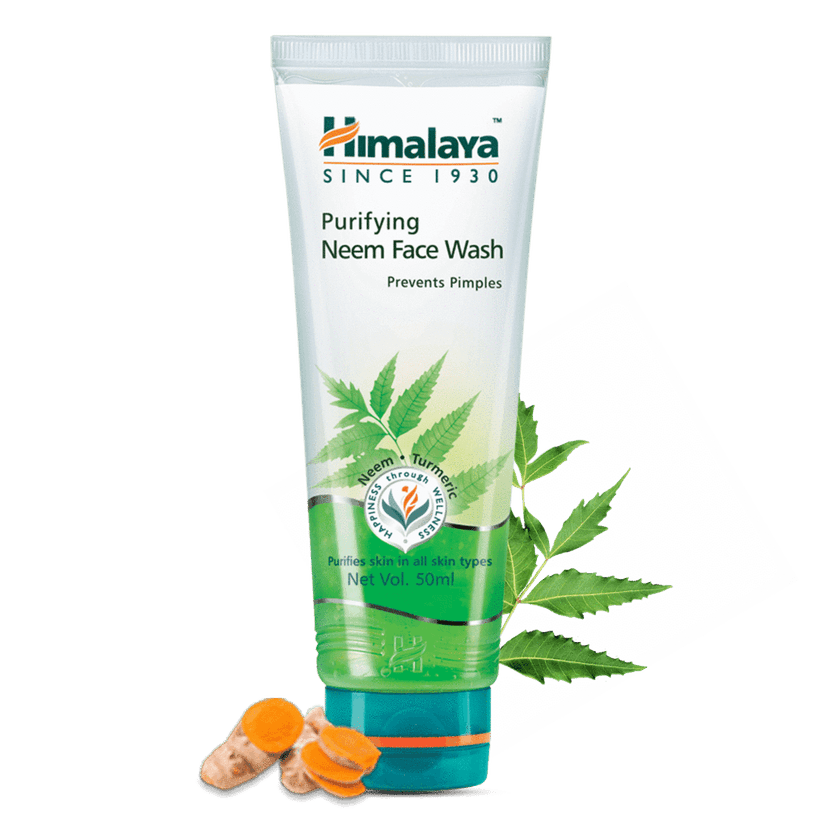 Himalaya Herbals Purifying Neem Face Wash, 50 ml