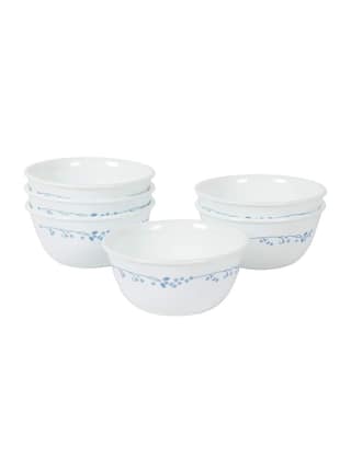 Corelle Livingware Provincial Blue Katori Set, 177ml, Set of 6
