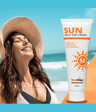 Smartdrops SPF 50 Sunscreen Cream For All Skin Type ( Pack of 1 )