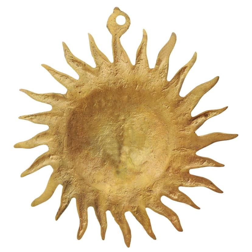 Brass Showpiece Wall Hanging Sun Statue, Height : 1 Inch (BSMAS546) view 3