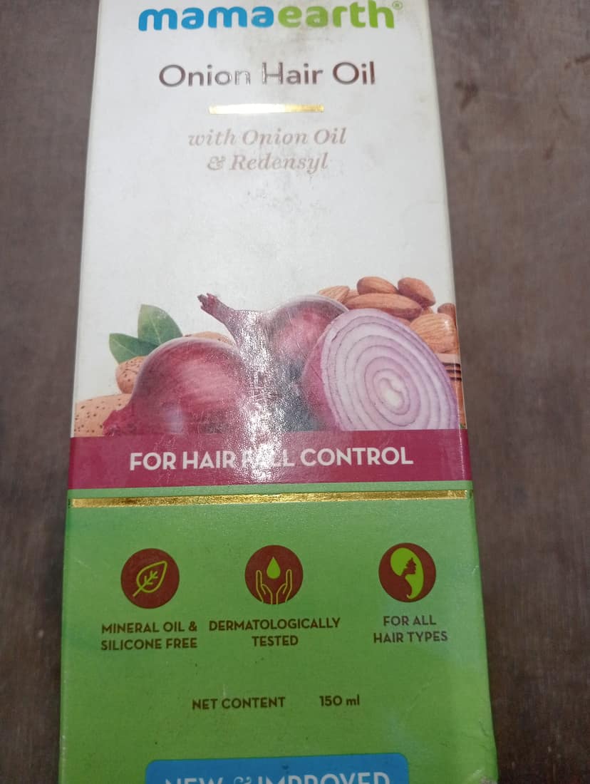 Mamaearth onion hair oil