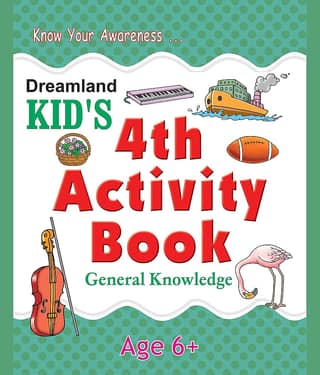 Kid's 4th Activity Book - General Knowledge - Interactive & Activity Book