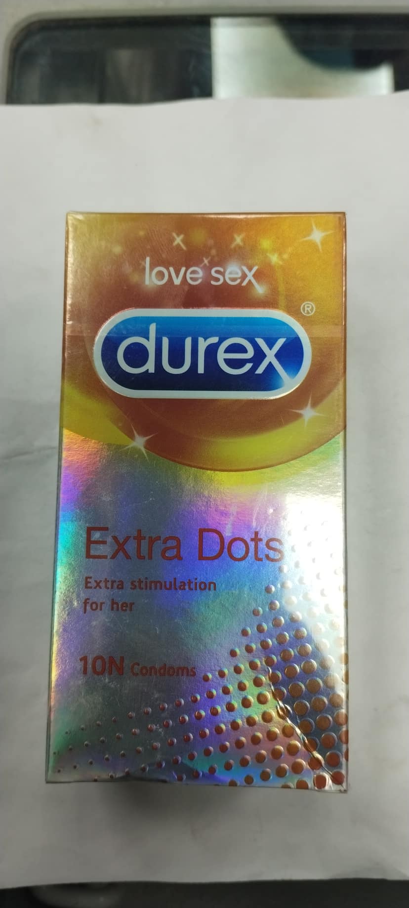 Love sex Durex Extra dots Extra stimulation For her