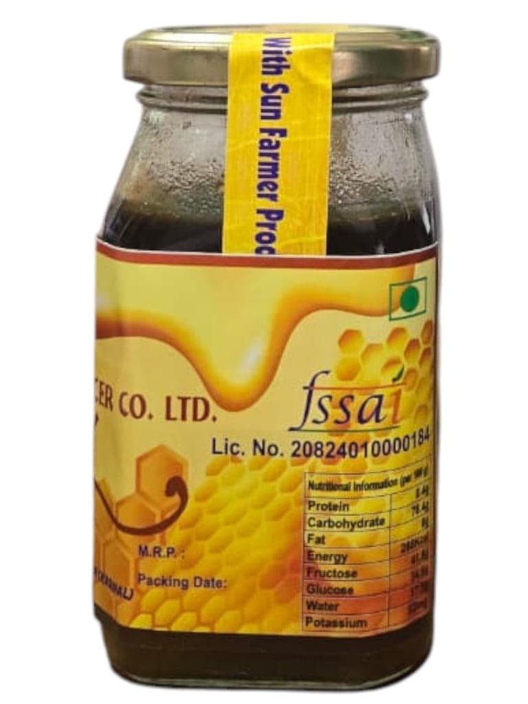Nature's Raw Honey 500g view 4