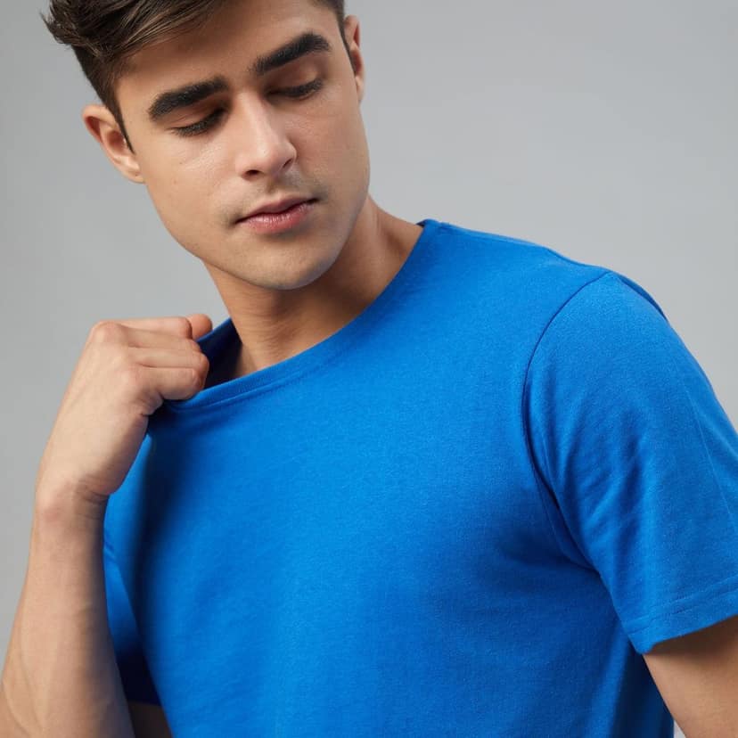 FTX Men Roundneck Cotton Rich Tshirt view 3