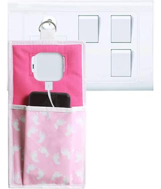 PrettyKrafts Mobile Holder During Charging - Travel Assist Stand - Mobile Carrying Bag/Accesory - Premium Cellphone Cover