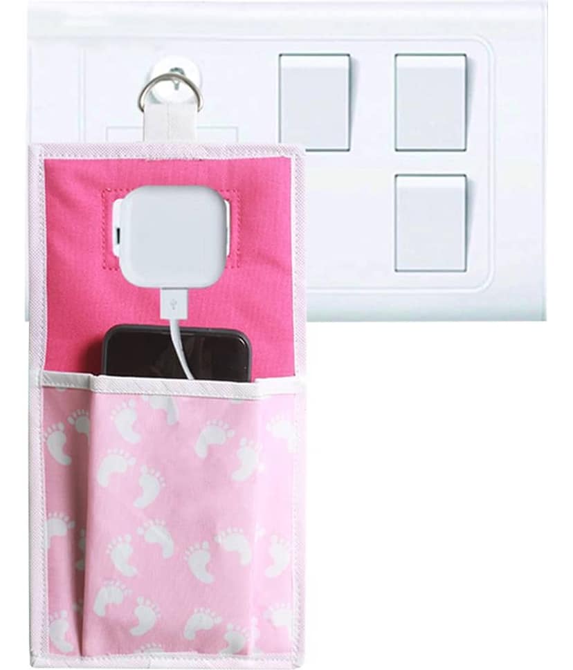 PrettyKrafts Mobile Holder During Charging - Travel Assist Stand - Mobile Carrying Bag/Accesory - Premium Cellphone Cover
