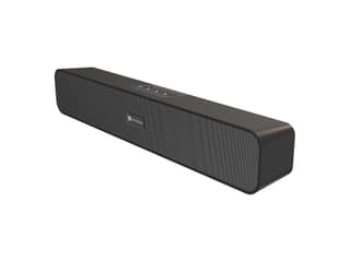 Portronics Decibel 24, 10W Bluetooth Soundbar Speaker with in Built Mic, HD Sound, Bluetooth 5.3v, USB, TF Card, Aux in, Soundbar for Phone, Laptop, Tablets, Type C Fast Charging