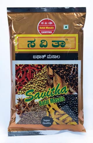 Savitha Masala Variety Pack | Includes 2 Bafat Masala, 2 Fish Fry Masala, 2 Chicken 65 Kabab Powder | Authentic Spice Mixes for Indian Cooking | Fresh & Aromatic