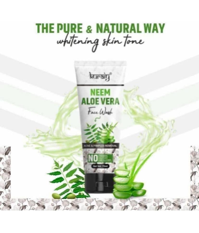 KURAIY Face Wash Cream With Natural Deep Moisturizing Face wash Tube pack of 3 view 2
