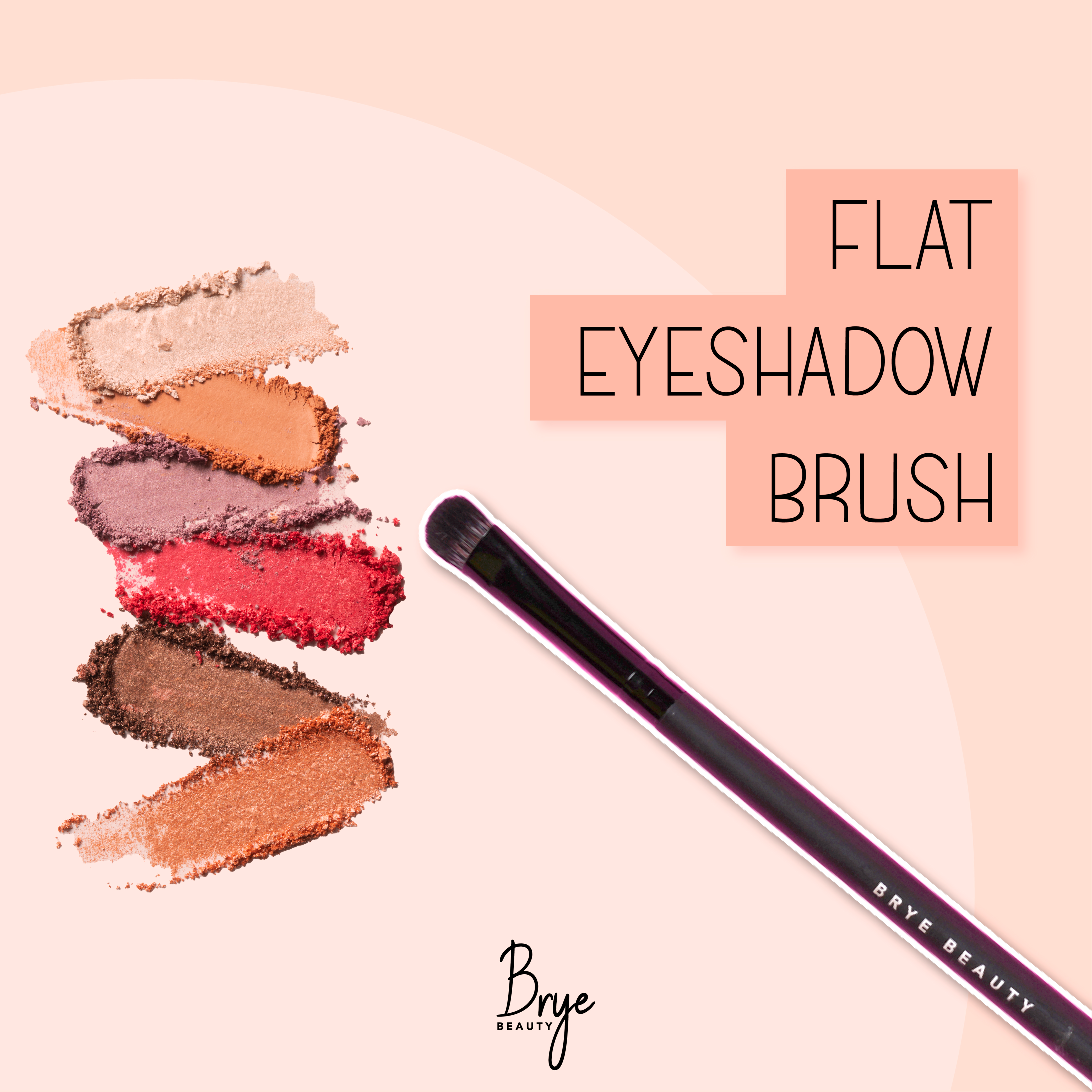 Brye Beauty Flat Eyeshadow Brush