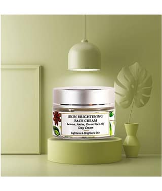 Mirah Belle Organic & Natural Lemon Skin Brightening Day - Paraben Free Day Cream 30 gm