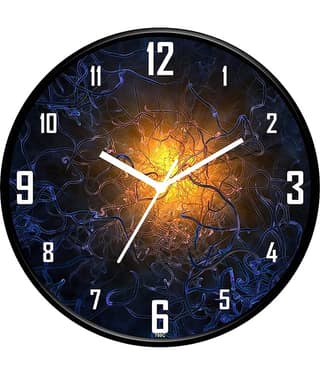 IIK COLLECTION - Circular Analog Wall Clock