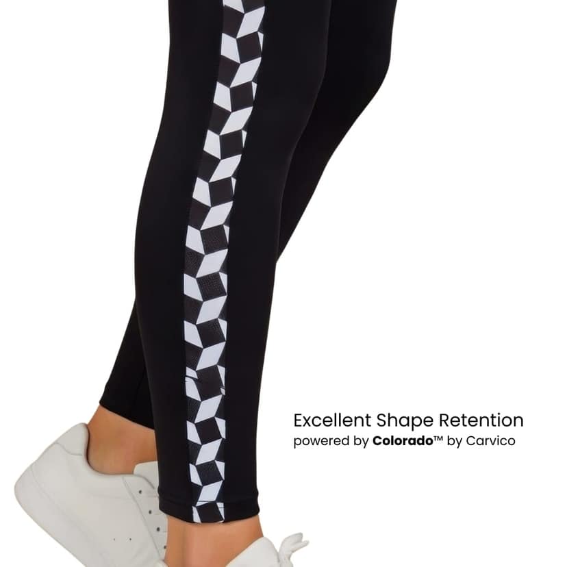 WOTM Power Curve Women’s Gym Pants | High Waist Workout Leggings | Yoga Pants | Colorado Fabric Sports Wear | Gym Outfit Tights for Women view 4