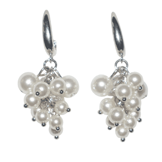 Pearl Cluster Earrings: Elegant & Timeless