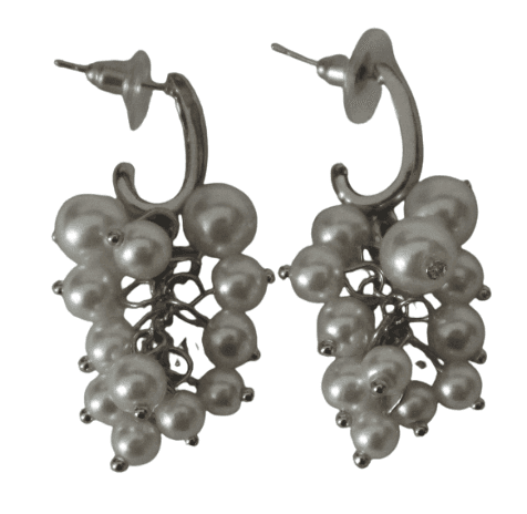 Pearl Cluster Earrings: Elegant & Timeless view 3