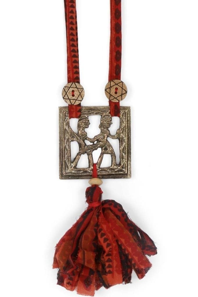 Boho Gypsy Textile Jewelery view 4