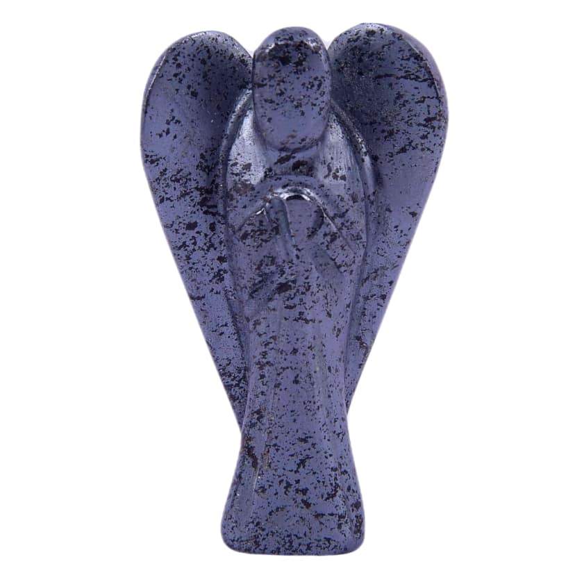 Kambaba Jasper Angel | Handcarved Statues Figurines Stone of Good Luck - Reiki, Healing Crystal for Physical, Emotional & Spiritual Imbalance | Positive Vibes Energy(KI_58) by Krishna Impex