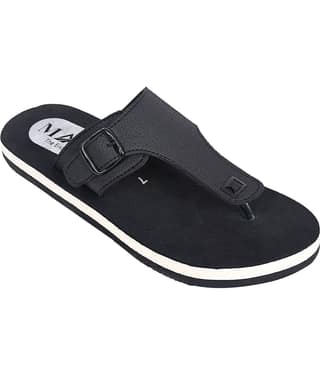 MAAN Black Men's Thong Flip Flop