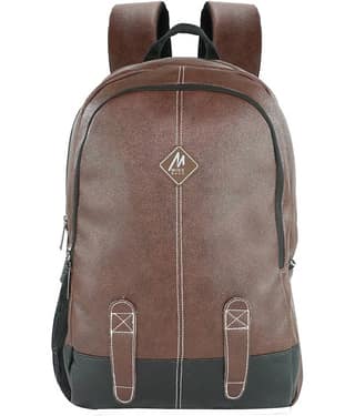 MIKE 21 Ltrs Dirty Brown Laptop Bags