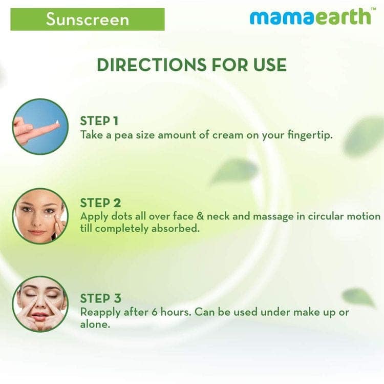 Mamaearth ultralight sunscreen (80 gm) + Mamaearth ubtan Moisturizer (80 gm) + Mamaearth ubtan facewash (100 ml) Pack of 3 view 7