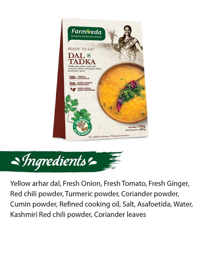 Dal Tadka (Ready to Eat) - 120 gm view 3
