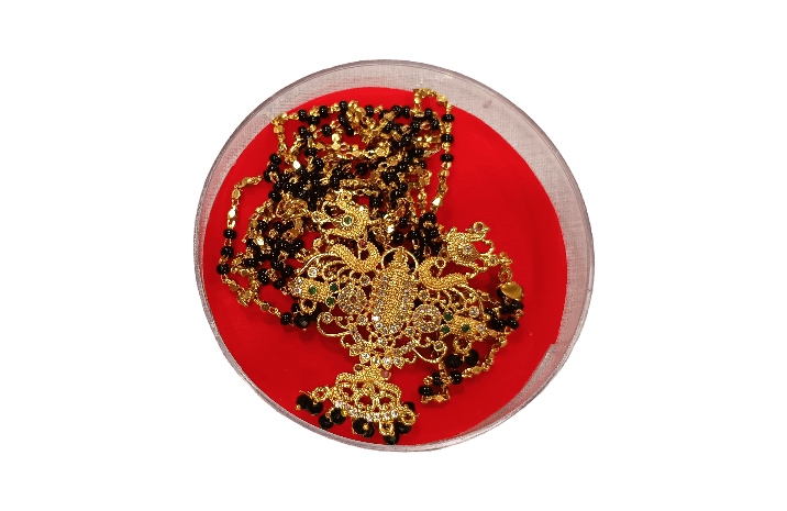Black Beads For Women Long view 4