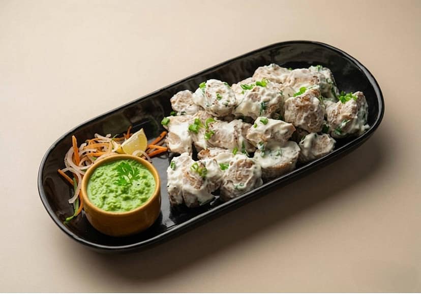Afghani malai chaap
