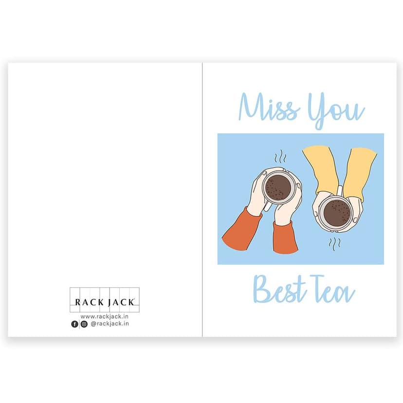 Rack Jack friendship's day funny greeting card - best tea view 6
