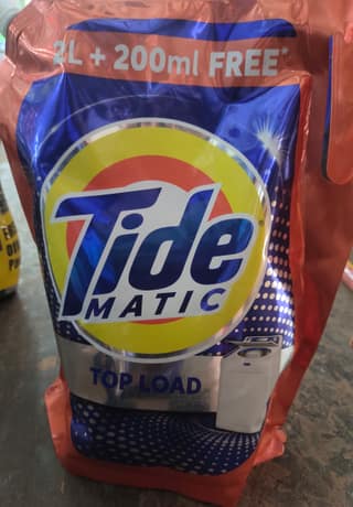 Tide matic top load