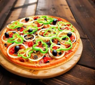 Mixed Vegetable Pizza