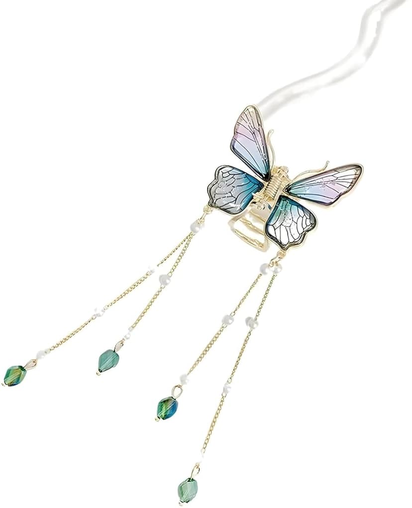 Butterfly Hair Claw Clip for Women view 3