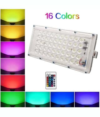 Rocklight 50 Watts IP 66 Flood Light RGB - Pack of 1